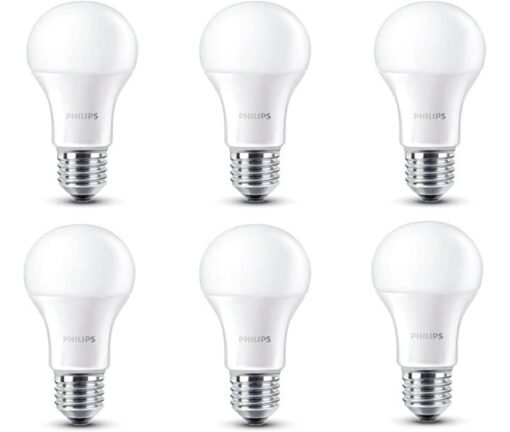 Pack 6 Lámparas Led Philips 7w E27