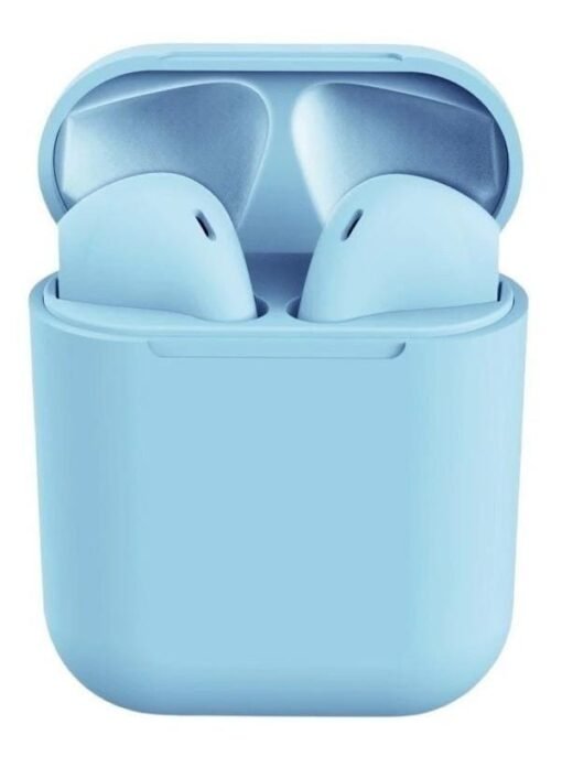 Auriculares In-ear Inalámbricos I12 Tws Celeste