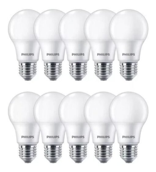 Pack 10 Lámparas Led Philips 7w E27