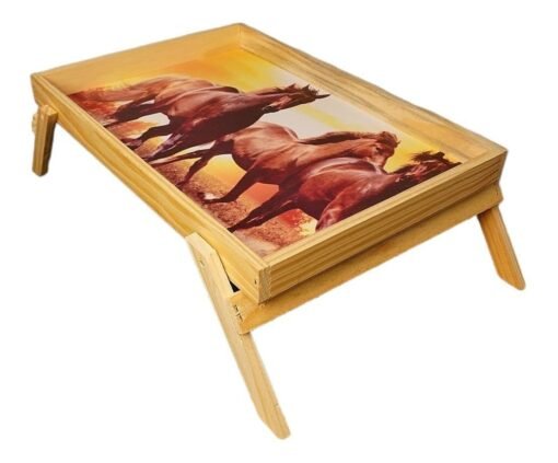 Bandeja Mesa Para Desayuno , De Madera , No Mdf!