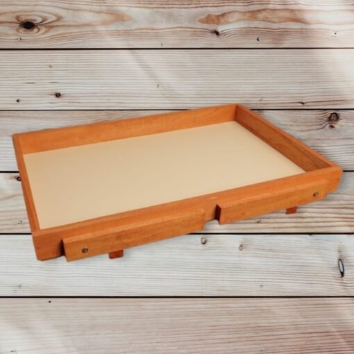 Mesa Bandeja Para Desayuno Plegable De Madera, No Mdf! - Imagen 3