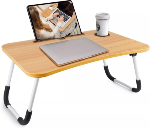 Mesa bandeja para notebook y desayuno