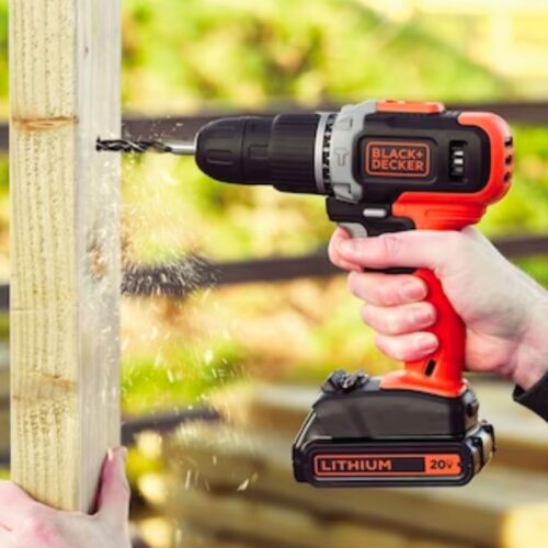 Taladro Atornillador Percutor 10mm 20v Black+decker Bcd704c1