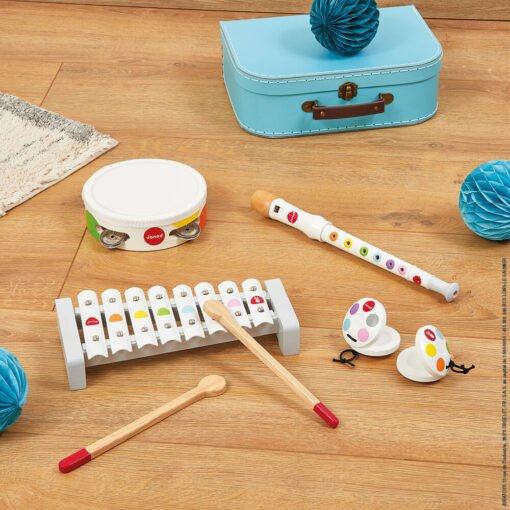 Instrumentos Musicales Para Niño De Madera Janod Premium - Imagen 2