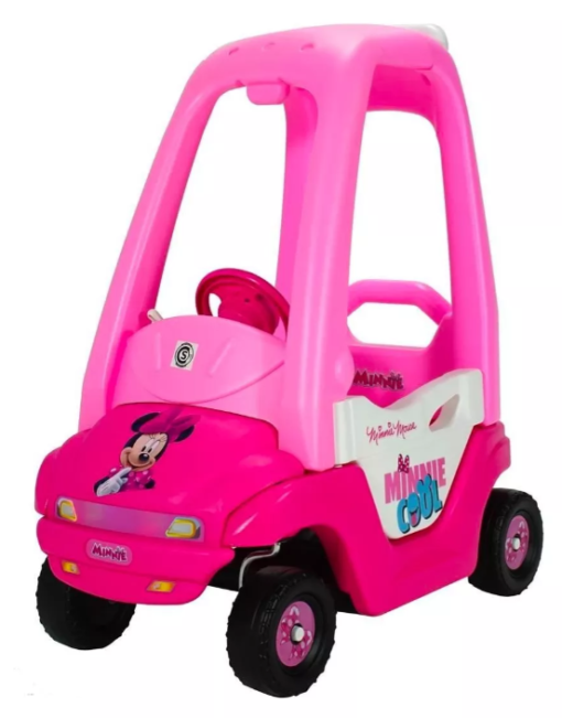 Auto De Arrastre Mickey Minnie Disney Con Luces Y Musica - Imagen 2