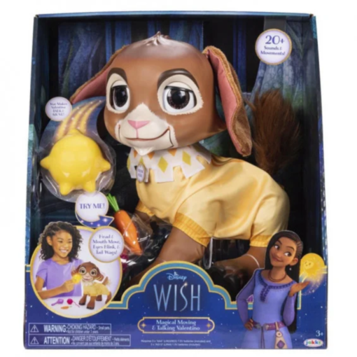 Juguete Infantil Perro Valentino Interactivo con Star Wish Disney - Imagen 2