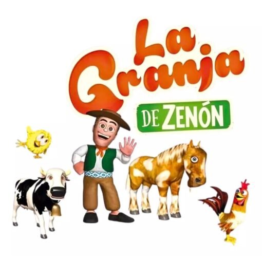Peluche Lobo Beto Con Canciones De La Granja De Zenon - Imagen 2
