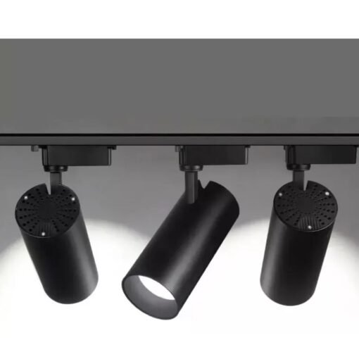 Luminaria Riel 1 Metro Con 3 Spot Led Artefacto De Techo 27w - Imagen 2