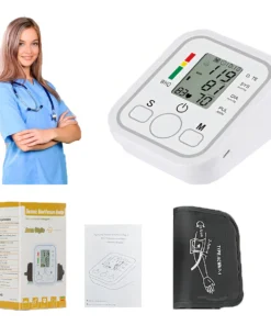 Tensiómetro Digital Con Brazo Automático Blanco - Medidor de Presión