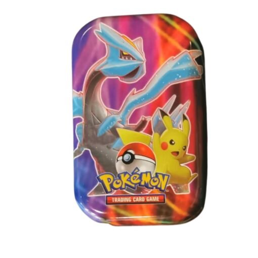 Mini Lata metalica para cartas Pokemon + 45 cartas - Imagen 3
