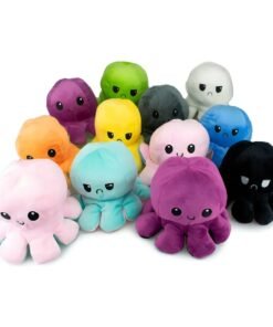 Pulpo Reversible Peluche Contento / Enojado