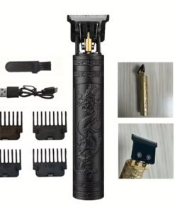 Recortadora Afeitadora Inalámbrica Vintage T9 Profesional – Barba y Pelo