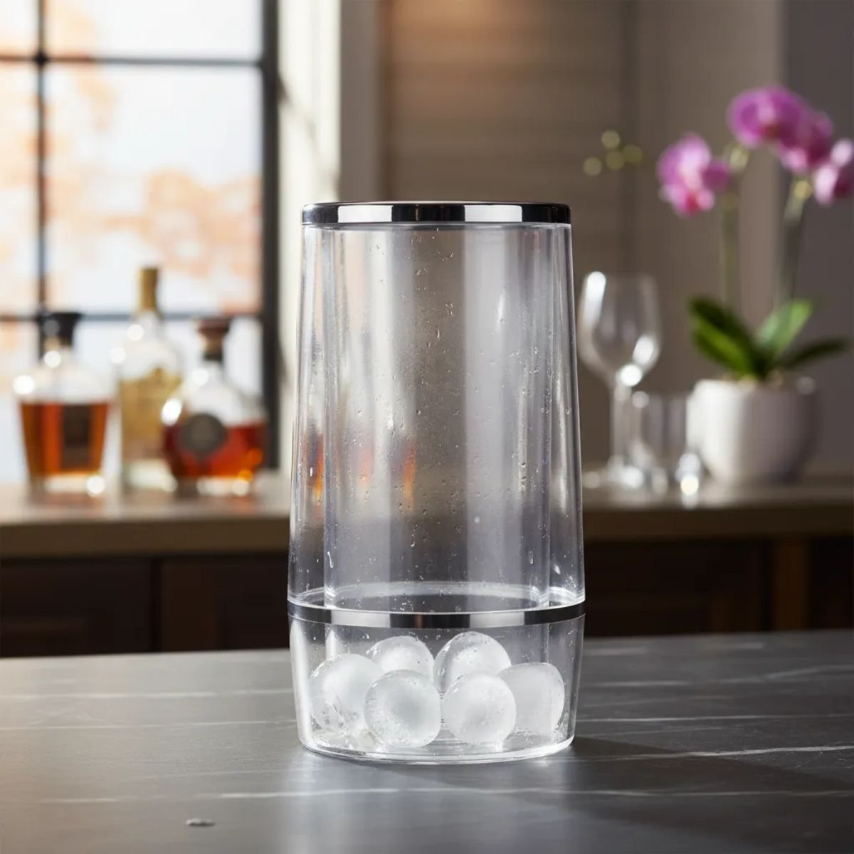 Enfriador De Botellas Transparente Lisa - Imagen 5