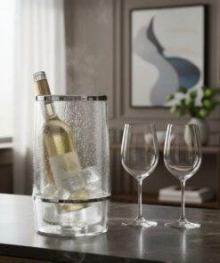 Enfriador De Botellas Transparente Lisa