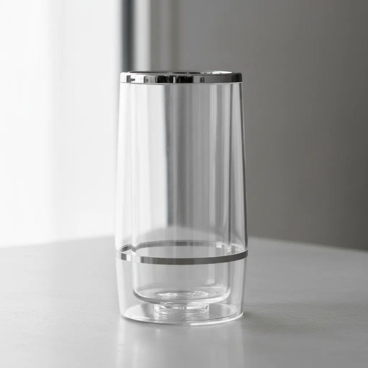 Enfriador De Botellas Transparente Lisa - Imagen 2